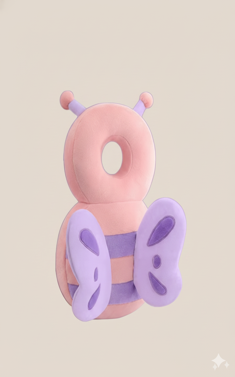 Baby Animaux Papillon Rose