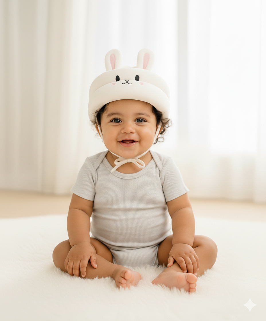 Baby Casque Lapin
